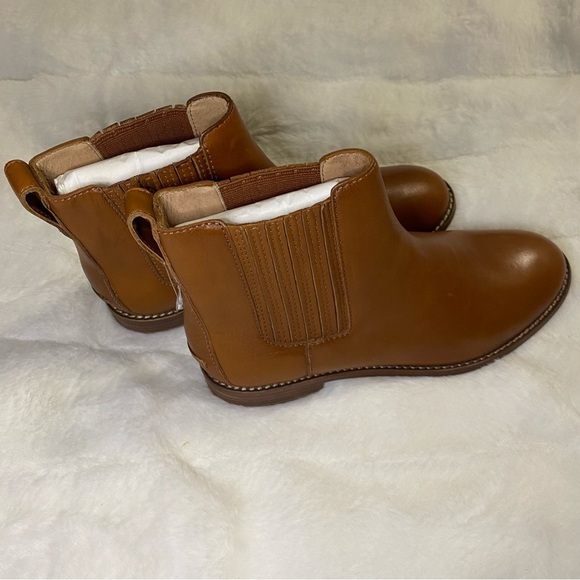 New Madewell Chelsea Boots Genuine Leather in Saddle Brown - Size 7M - Picture 4 of 10